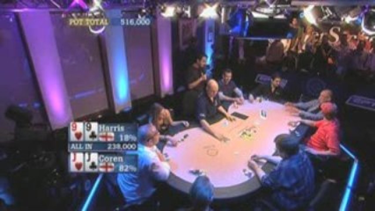Poker EPT 3 Londres  Harris Challenges Coren