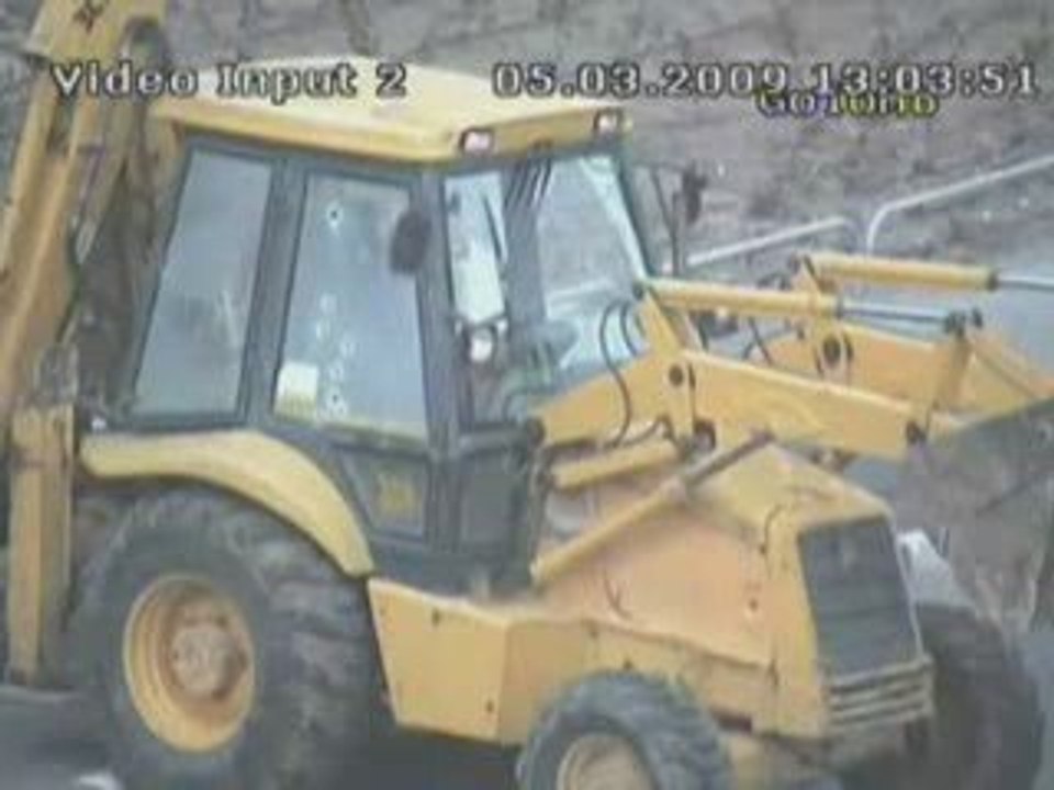 Attaque d'un Bulldozer à Jerusalem sur un bus (March 5 2009)