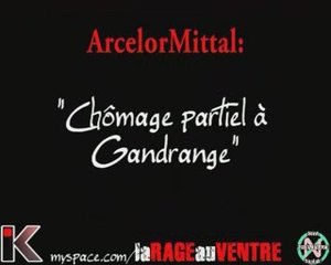 arcelormittal : chomage partiel à Gandrange