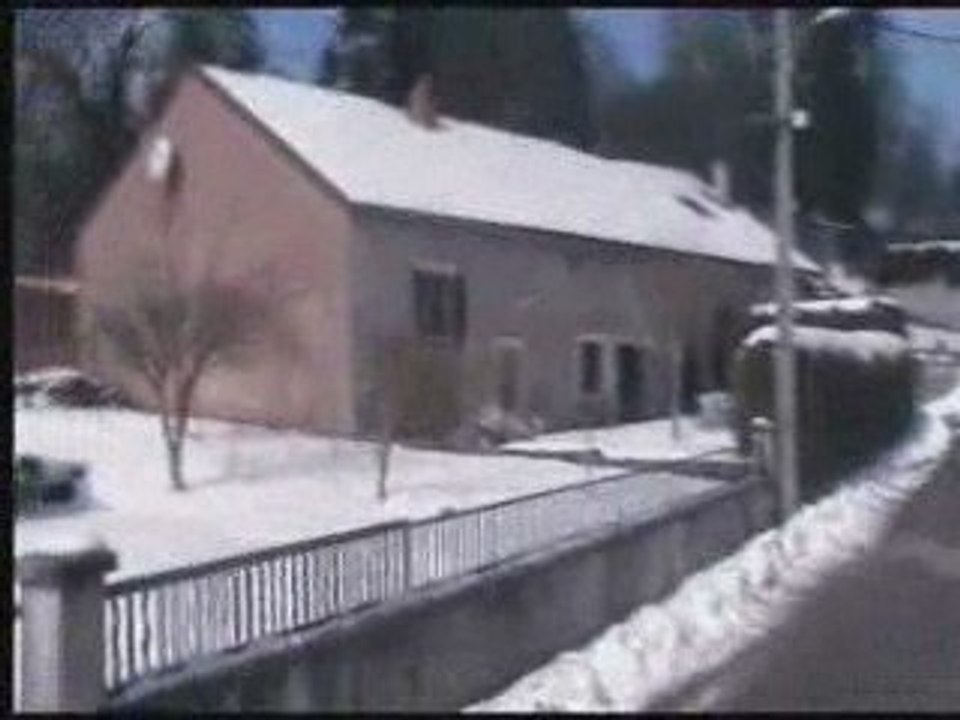 Balade et neige