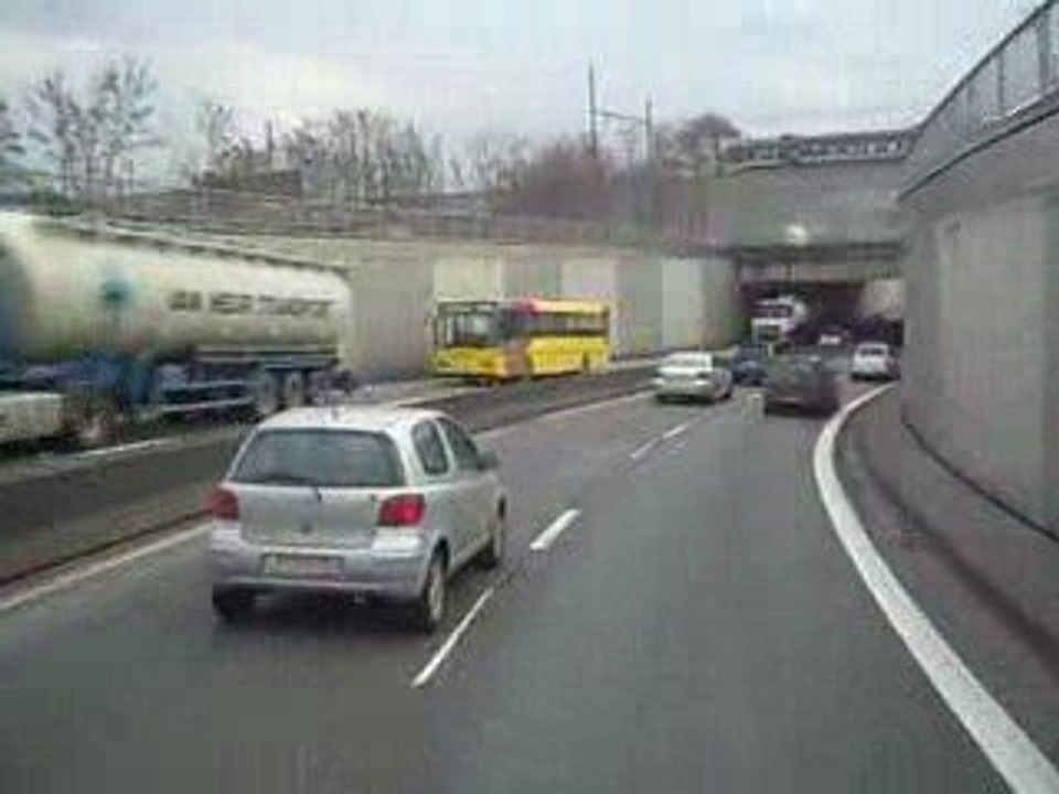 Tunnel de Liège fevrier 2009