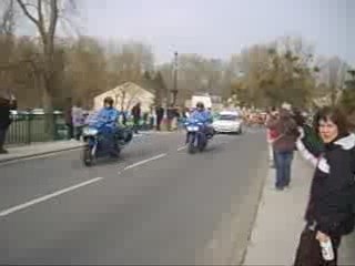 départ de la course cycliste de Mézière en Brenne dans le 36