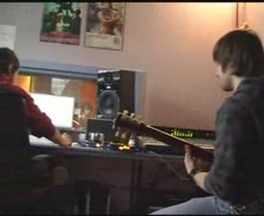 HAGS im one louder-studio von aktion musik / local heroes e.