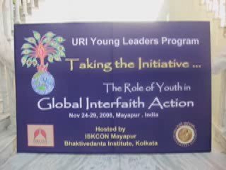 URI Young Leaders Program 2008 Brahma Kumaris Augusto Cesar