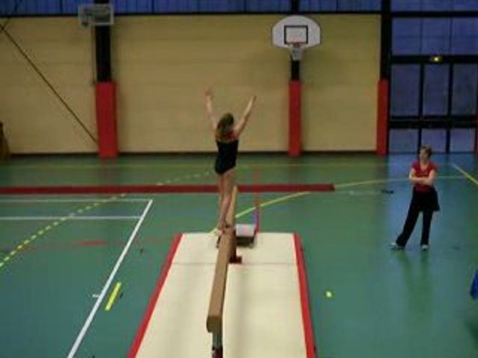 gym poutre