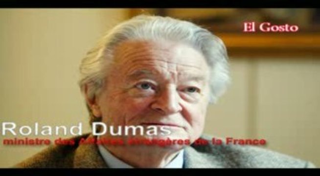 Roland Dumas Sarkozy et Moubarak complice d'Israël