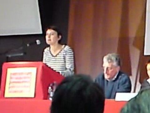 Meeting Nathalie Arthaud et Arlette Laguiller à Orleans 04