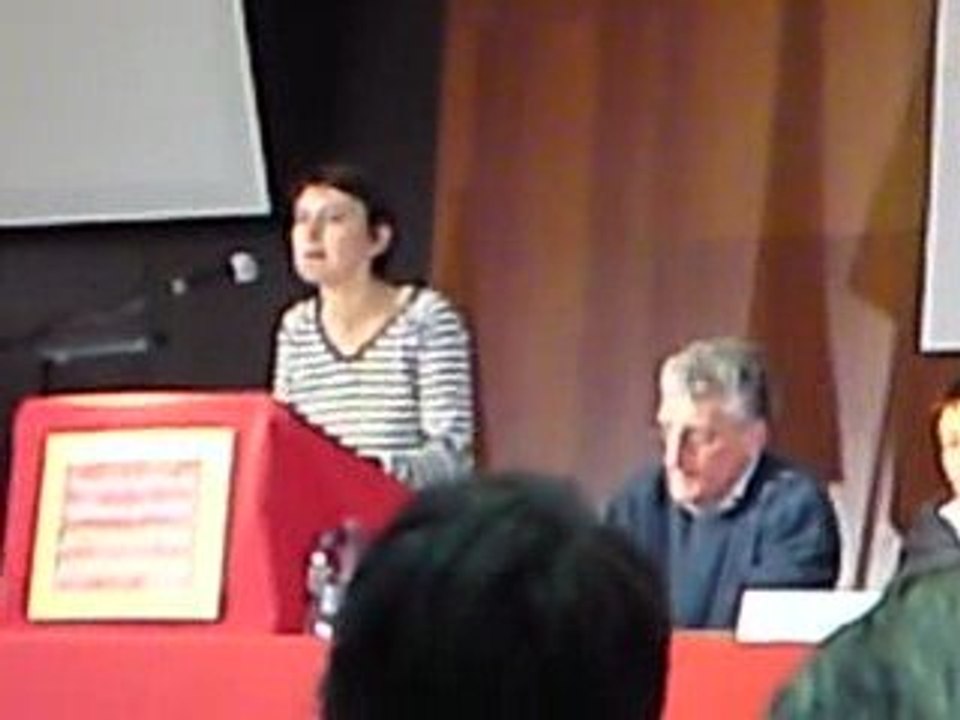 Meeting Nathalie Arthaud et Arlette Laguiller à Orleans 04