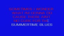 Karaoke - Summertime Blues