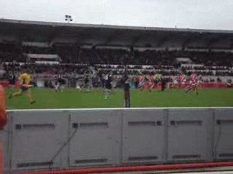 Pénalité de Antoine Vignau Tuquet pour l'USDAX contre BRIVE