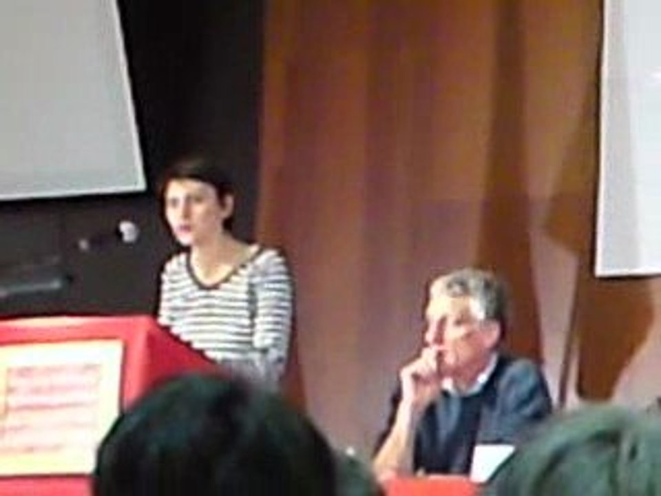 Meeting Nathalie Arthaud et Arlette Laguiller à Orleans 08