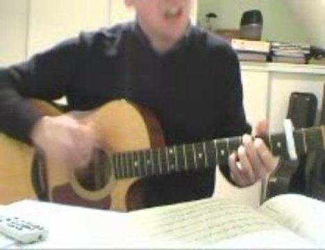 Je dis aime M Matthieu Chedid reprise guitare acoustique