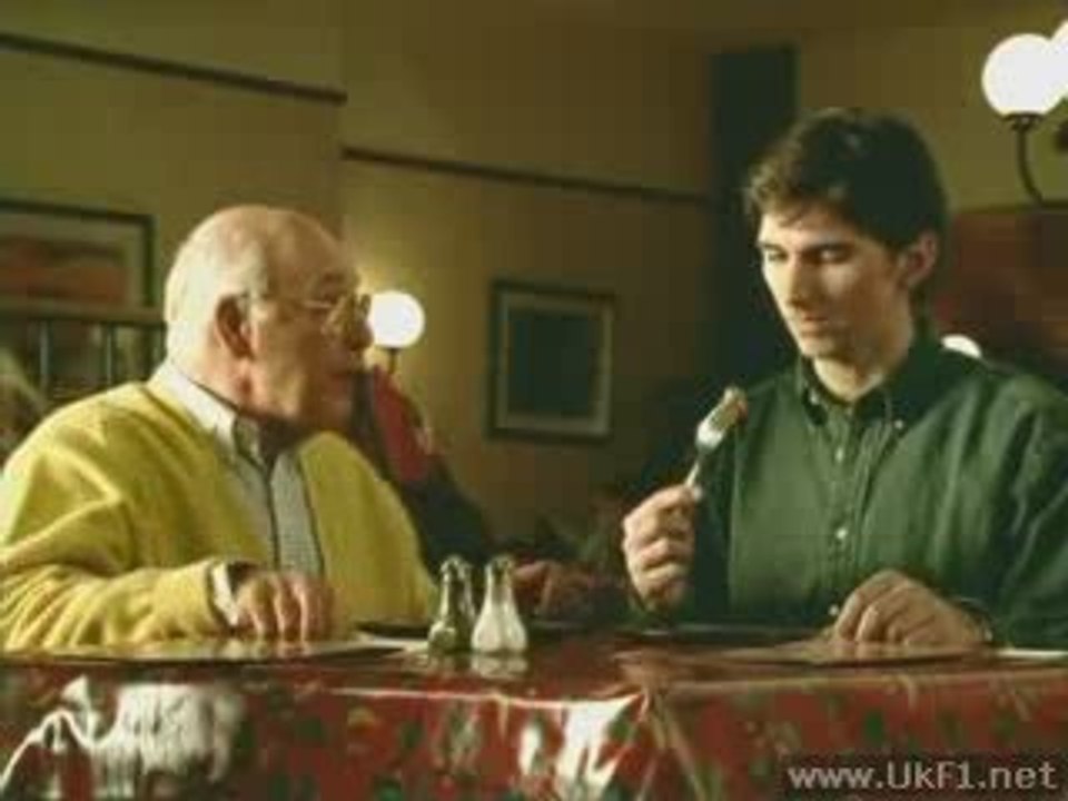 Pizza Hut Advert with Murray Walker and Damon Hill