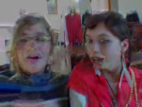 Megg et Moi en plein délire...