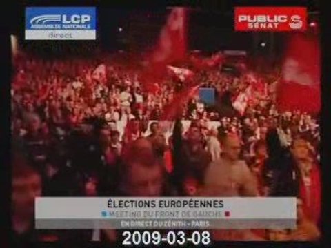 Elections € FRONT DE GAUCHE - Francis Wurtz - PCF