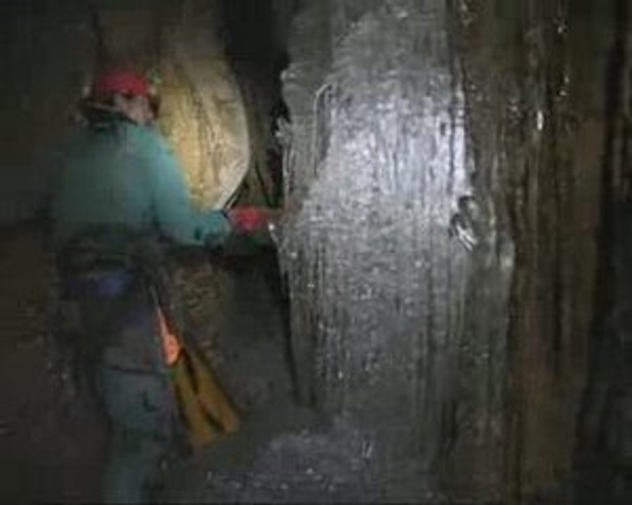 Gouffre Berger en hiver..