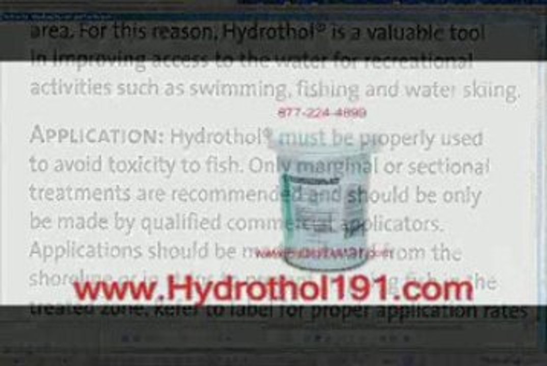 POND WEED HERBICIDE Hydrothol 191