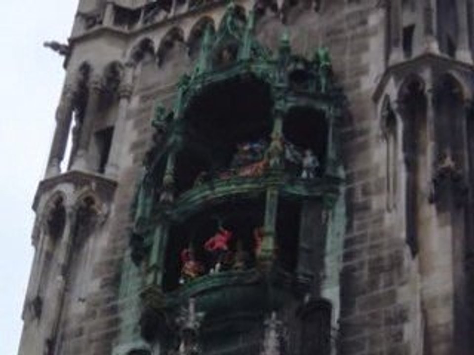 Carillon de la Marienplatz à Munich
