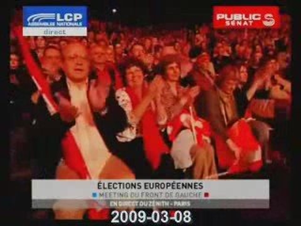 Elections € FRONT DE GAUCHE - Christian Piquet GU