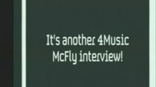 McFly - 4music interview stream - Julho 2008