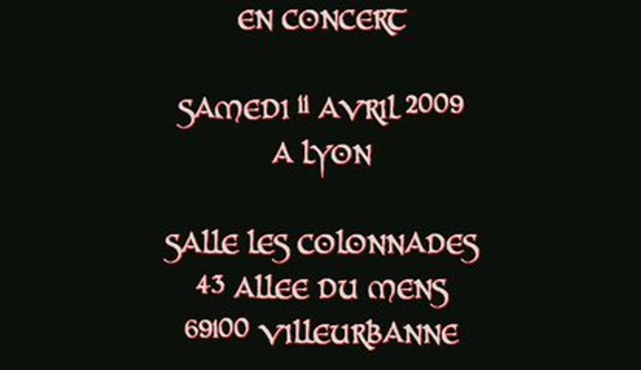 SPOT PROMO CONCERT DE SATELLITE GPS ET STARGATE A LYON