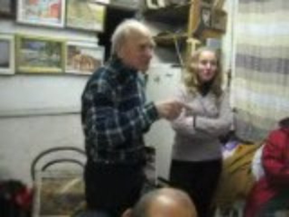 visite  atelier du peintre Evgueni Ouchakov 7