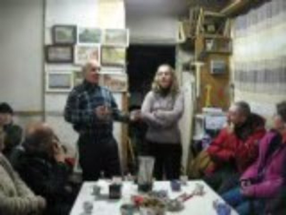 visite  atelier du peintre Evgueni Ouchakov 9