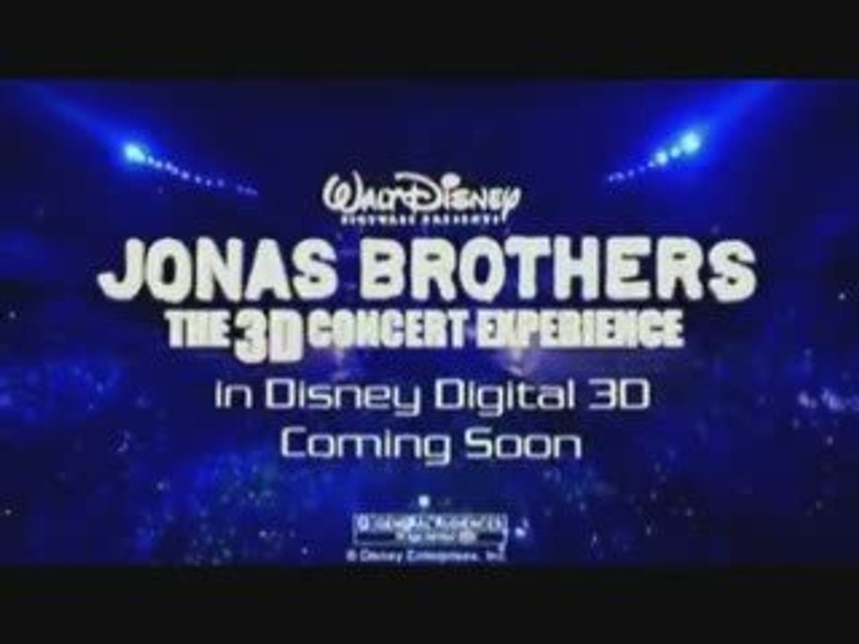 The Jonas Brothers the 3D concert experience