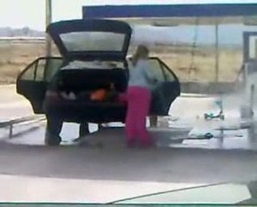 Nettoyage de voiture pas commun