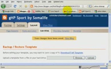 Hot to register your blog with the search engine part # 4...
