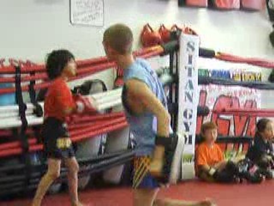 Muay Thai Training for kids at Sitan Gym in Arizona