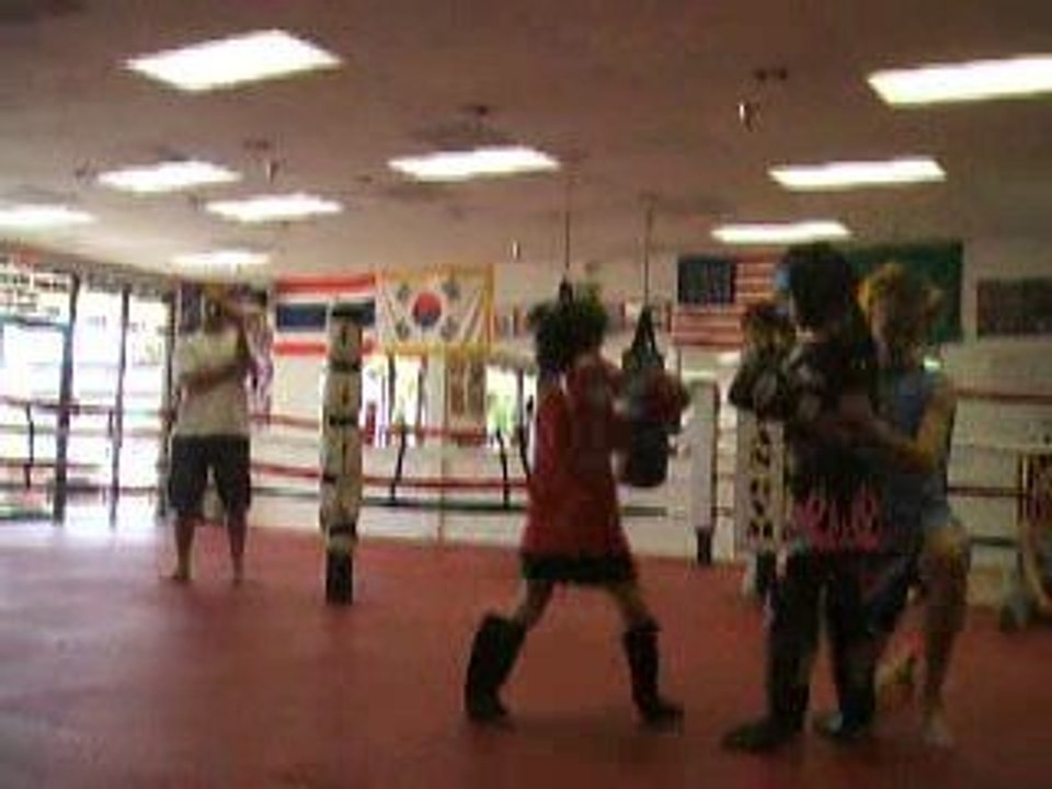Muay Thai Kids Sparring Session at Sitan Gym