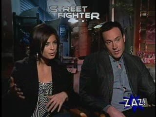 Kristen Kreuk and Chris Klein with Matt Zaller