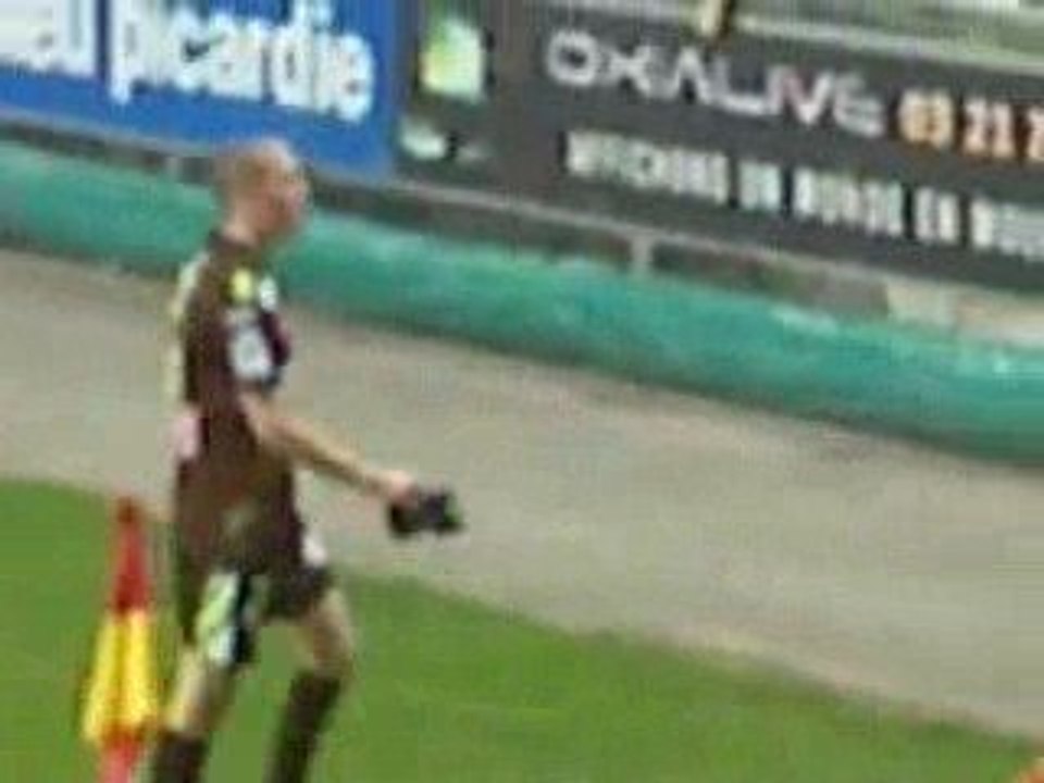 La fin du match amiens  sedan