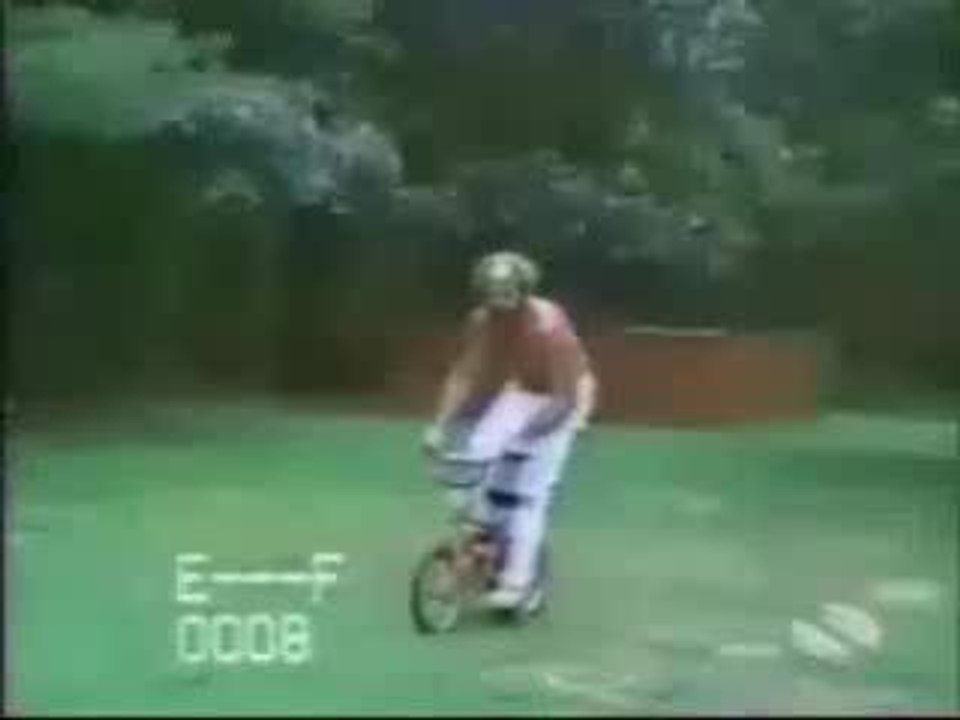 Chute a velo