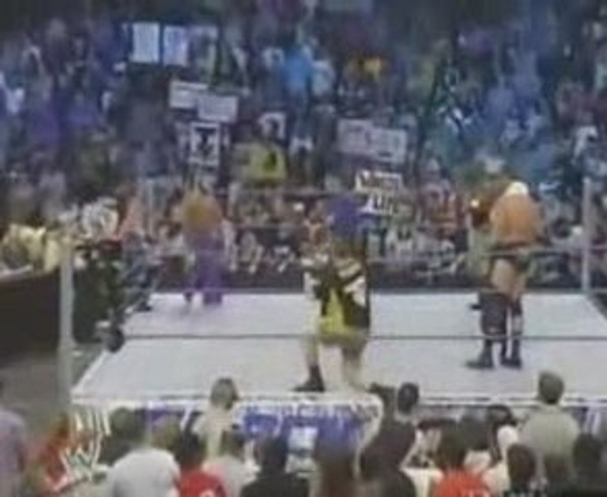 Rey Mysterio, RVD & Eddie vs JBL & Dudley Boyz 20.5.04 P1