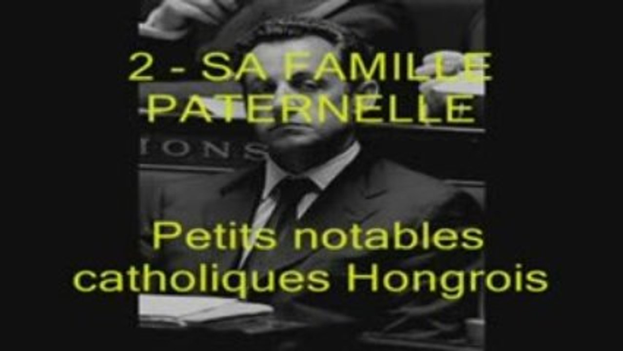 Le passé des SARKOZY en HONGRIE . EXPLOSIF ________