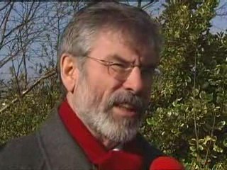 Murdered soldiers: reaction from Gerry Adams