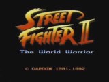 Street Fighter Ⅱ BGM　SFC(SNES)