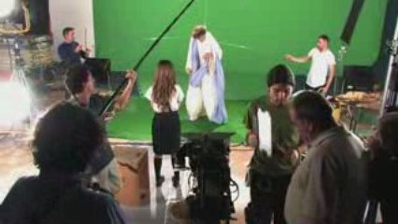 Como se hizo "CAMINO" de Fesser.- 05 Angel Custodio Colgado