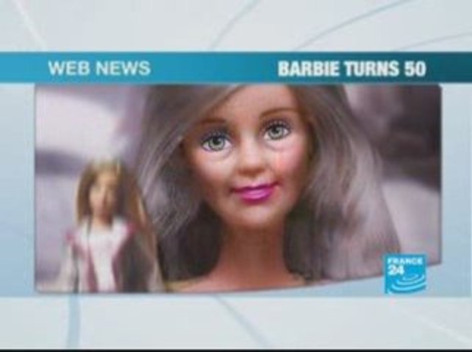 50th anniversary of the Barbie doll
