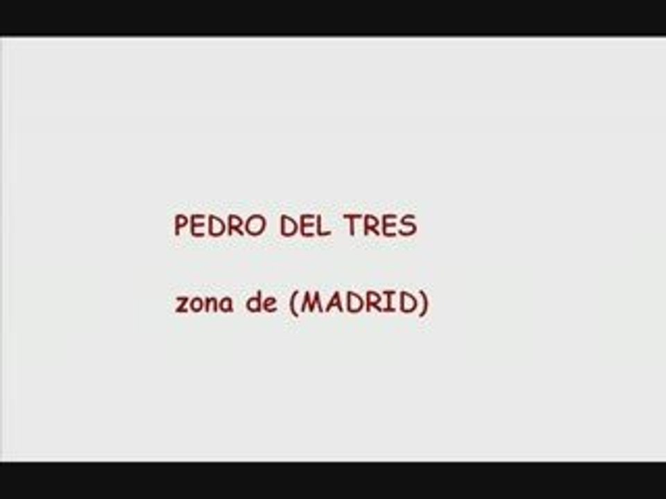 Pedro del tres musica culto cristiana flamenco