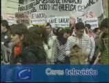 Manifestación contra el ''plan Bolonia''