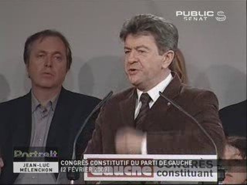 Portrait de Jean-Luc Mélenchon