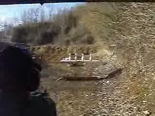 357 mag tir a 7.5 mètres smith et wesson sur 5quilles11.5sec