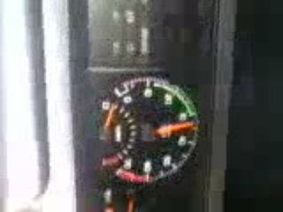 Manomètre turbo Renault 25 V6 sans catalyseur.