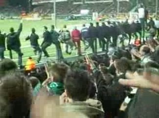 Asse-Nantes But d'Ilan sur penalty kop nord