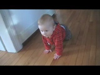 Jonas se promène à 4 pattes