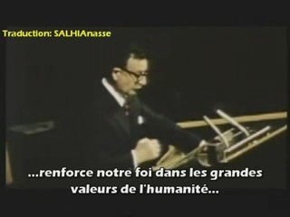 ALLENDE à l'ONU en 1972