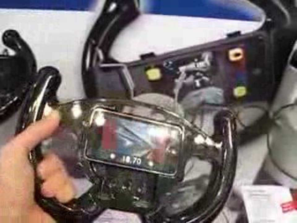 un volant pour iphone